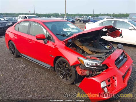 Jf Va J G Subaru Wrx Limited View History And Price At