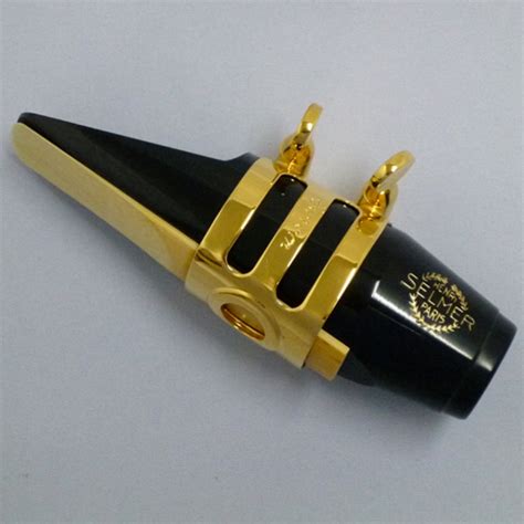 Woodstone Alto Saxophone Ligature Gold Plate Selmer Ishimori Ligatures Ishimori Japan