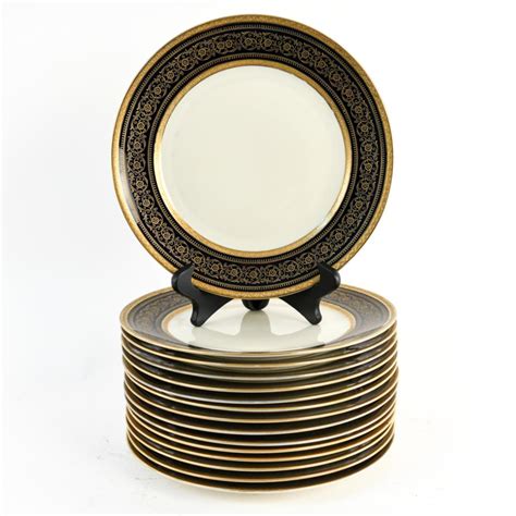 Sold Price 15 Rosenthal Ivory Bavaria Porcelain Plates January 2