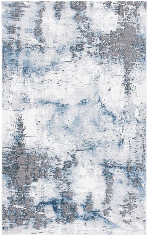 Safavieh Craft CFT850M Blue And Grey Area Rug Free Shipping