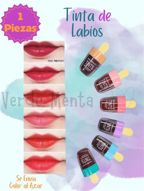 12 Piezas Tintas De Paleta Para Labios Larga Duracion 12 Tintas Tinta