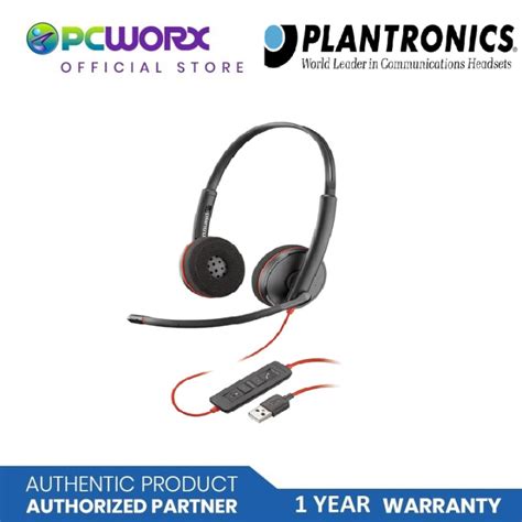 Plantronics Blackwire C3220 Usb Headset Usb Headsets Headphone Earphone Lazada Ph