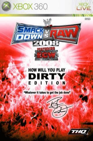 Wwe Smackdown Vs Raw Featuring Ecw Dirty Edition Microsoft