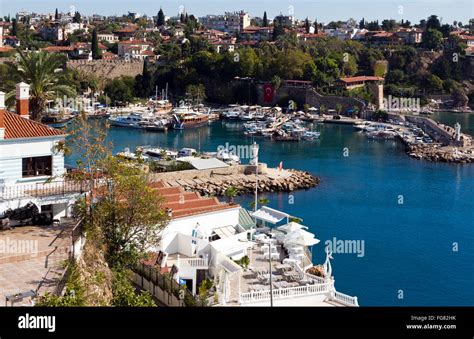 Harbour and Marina of Antalya, Turkey Stock Photo - Alamy