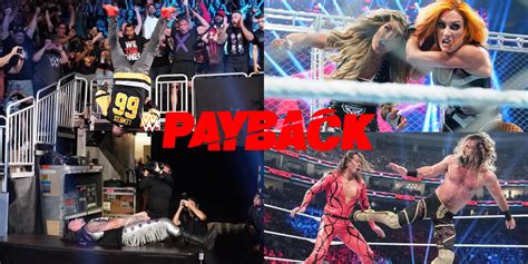 WWE Payback 2023 Every Match Ranked From Worst To Best