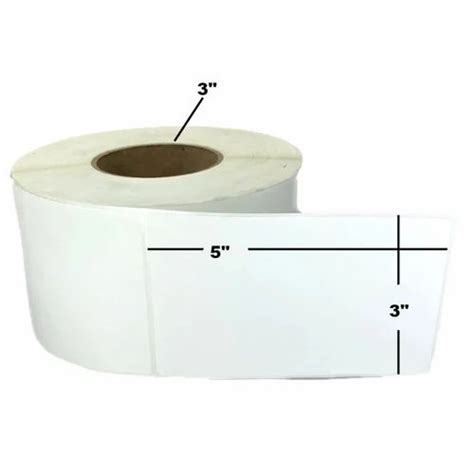 Direct Thermal Paper Shipping Labels Packaging Type Roll 80 GSM At