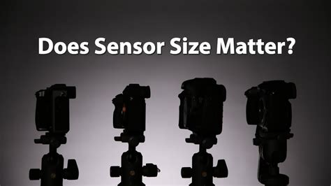 Sensor Size Comparison For Photography Youtube