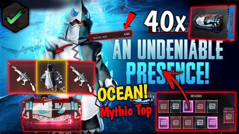 Ocean Mythic Outfit 😲 We Got Ocean Life Crate Opening 40 Crate