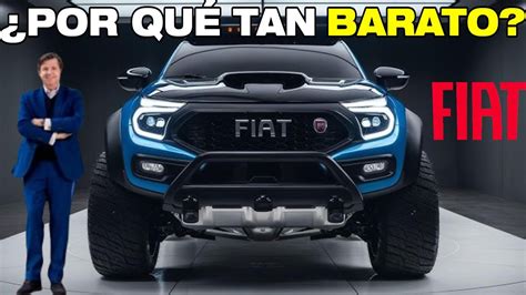 FIAT Revela La PODEROSA Camioneta Fiat Fullback 2024 que Está