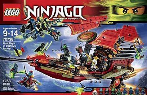 Lego Ninjago 70738 Final Flight Of Destinys Bounty Building Kit Buy