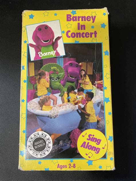 Barney - Barney in Concert Sing along (VHS, | Grelly USA