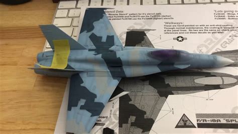 Using Paper Mask Technique For A Splinter F Camo Youtube