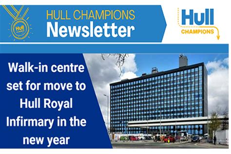 Walk In Centre Set For Move To Hull Royal Infirmary In The New Year