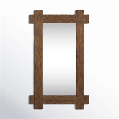 Daisetta Solid Wood Rectangle Wall Mirror And Reviews Birch Lane