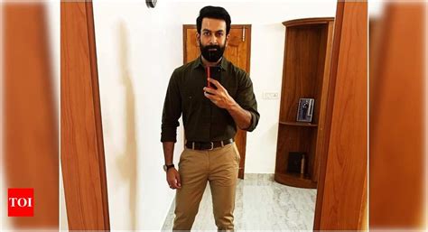 Back To Work Prithviraj Sukumaran Looks Charming In His Latest Picture