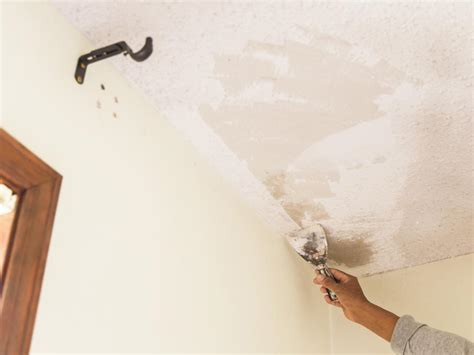 How To Remove A Popcorn Ceiling In 7 Simple Steps Hgtv