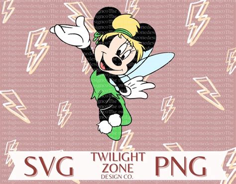 Pixie Mouse Svg Easy Cut File For Cricut Layered By Colour Png Colour