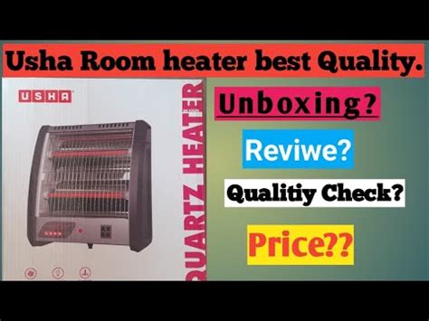 USha Quartz Room Heater Qh 4302 Unboxing Reviwe Quality Ekadam Saste