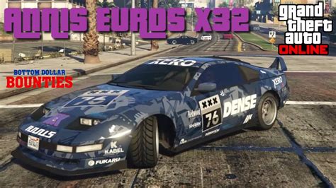 Annis Euros X Customization Performance Gta Online Bottom Dollar