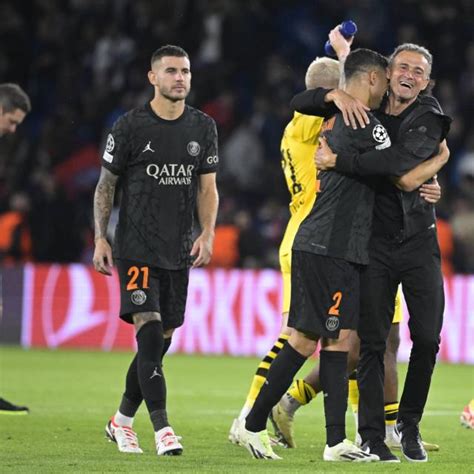 Luis Enrique Apr S La Victoire Du Psg Contre Dortmund Une Soir E