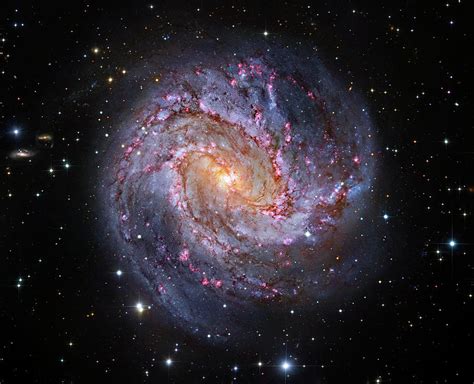 Southern Pinwheel Galaxy By Hubble Legacy Archive Naoj Robert Gendler