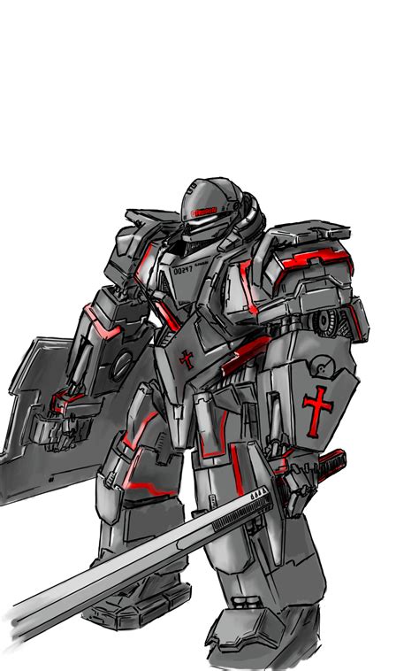 Knight Mech Gawain Rconceptart