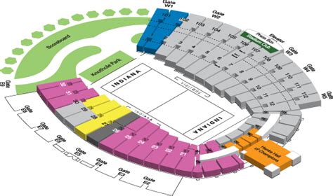 Iu Football Stadium Seating Chart