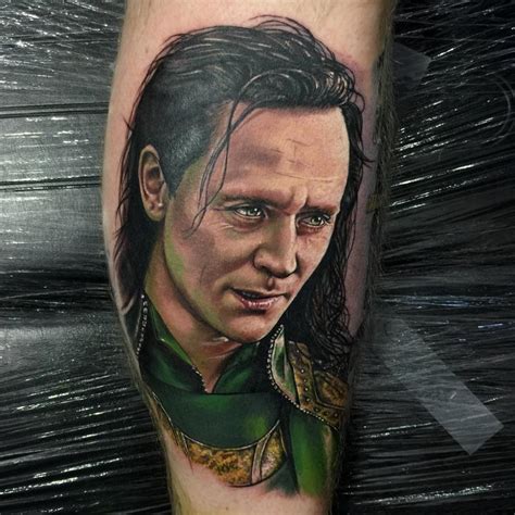 Loki Avengers Tattoo