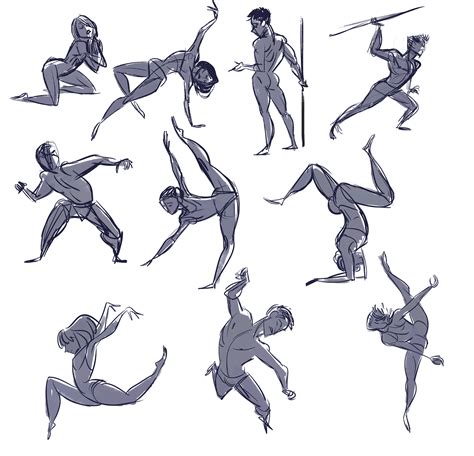 Gesture Drawing Poses