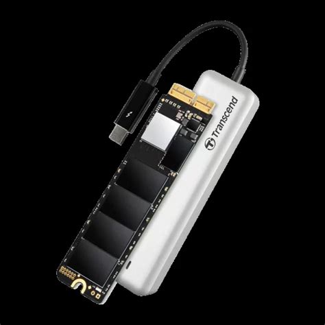 Transcends JetDrive 855 Thunderbolt PCIe Portable SSD 480GB NVMe