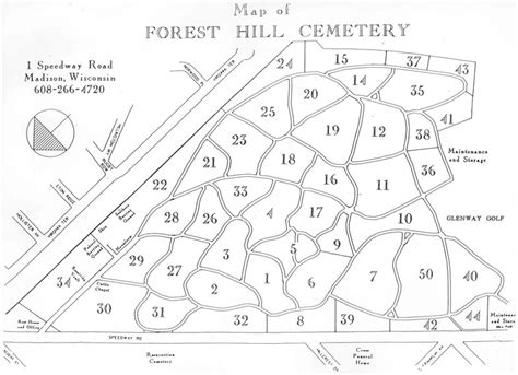 Forest Hill Cemetery Map - Forest Hill Cemetery - Find a Park - Madison ...