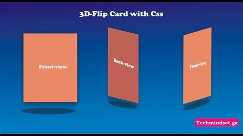 Css3 Tutorial Making Flip Card Youtube