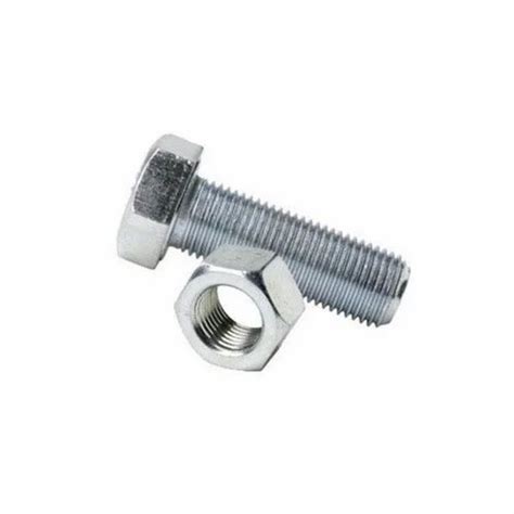 Polished Mild Steel Bolt Nut For Construction At 60 Kg In Kolkata