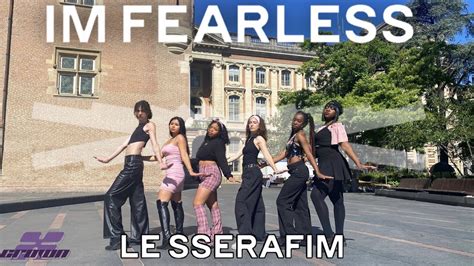 KPOP IN PUBLIC FRANCE LE SERRAFIM FEARLESS Dance Cover By X