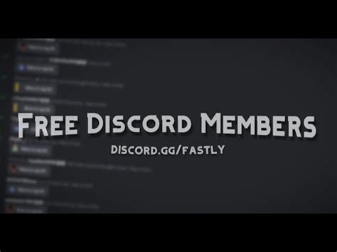 How To Get Free Discord Members Updated Youtube