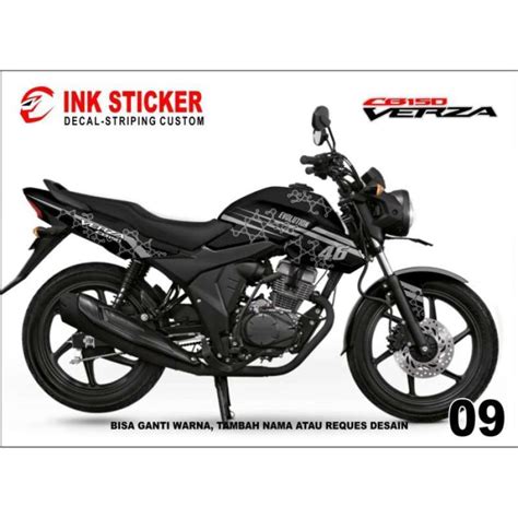 Jual Sticker Decal Verza Cb Full Body Dekal Honda Cb Verza