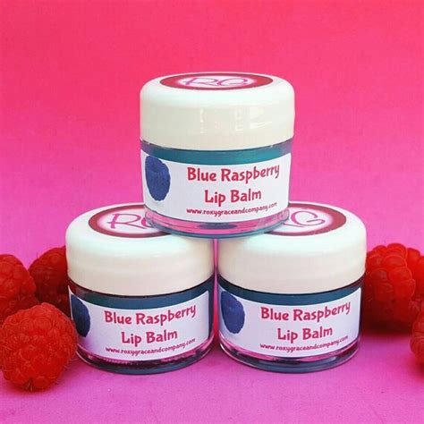 Items Similar To Lip Balm All Natural Blue Raspberry Lip Balm Nourishing Ingredients Including