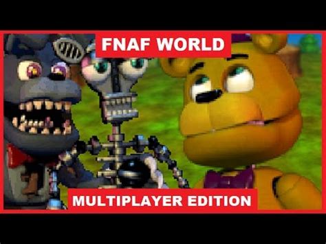 FNAF World Multiplayer Edition 1 LEVELING UP YouTube