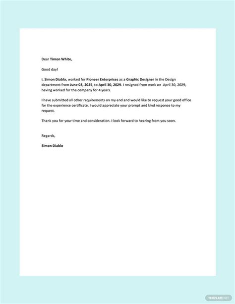 Free Request Letter For Certificate Template Donation Letter Template