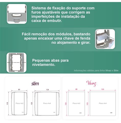 Na Unicaserv Tem Conjunto Espelho Monobloco 4x2 2 Tomadas Separadas 10A