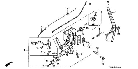 Honda Hrb K Sme Control Governor Arm Lawn Turfcare Machinery