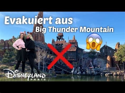 Disneyland Paris Vlog Januar Evakuierung Aus Big Thunder