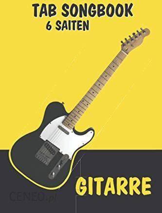 Praktisches TAB Songbook Gitarre 6 Saiten E Gitarre Notizbuch Heft