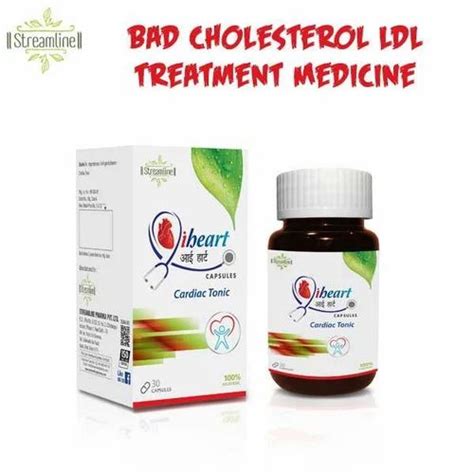 Bad Cholesterol Ldl Treatment Medicine Packaging Type Plastic Bottle