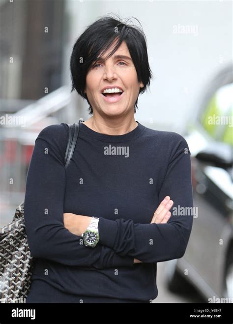 Sharleen Spiteri Outside Itv Studios Featuring Sharleen Spiteri Stock