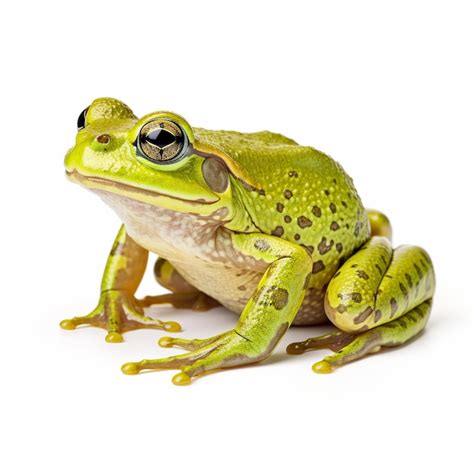 Premium Ai Image Illustration Of Frog Isolated On White Background