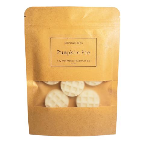 Amazon Pumpkin Pie Soy Wax Melts 3oz HIGHLY SCENTED Fall Wax