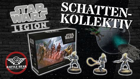 Star Wars Legion Schattenkollektiv Starterset Unboxing Feat