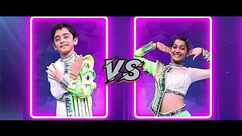 Sanchit VS Vartika Super Dancer Chapter 4 Powerful Dance YouTube