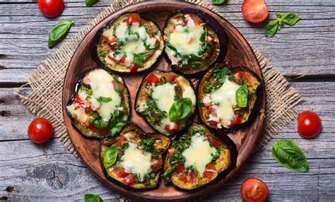 Pizzas de Berenjena Calorías Fitia